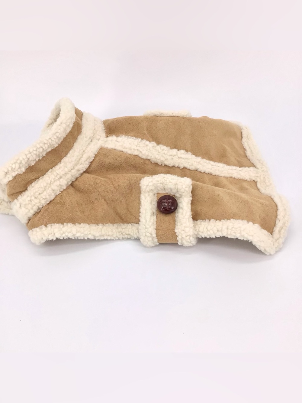 Old Navy Dog Supply Sherpa Velcro Dog Jacket Size Small